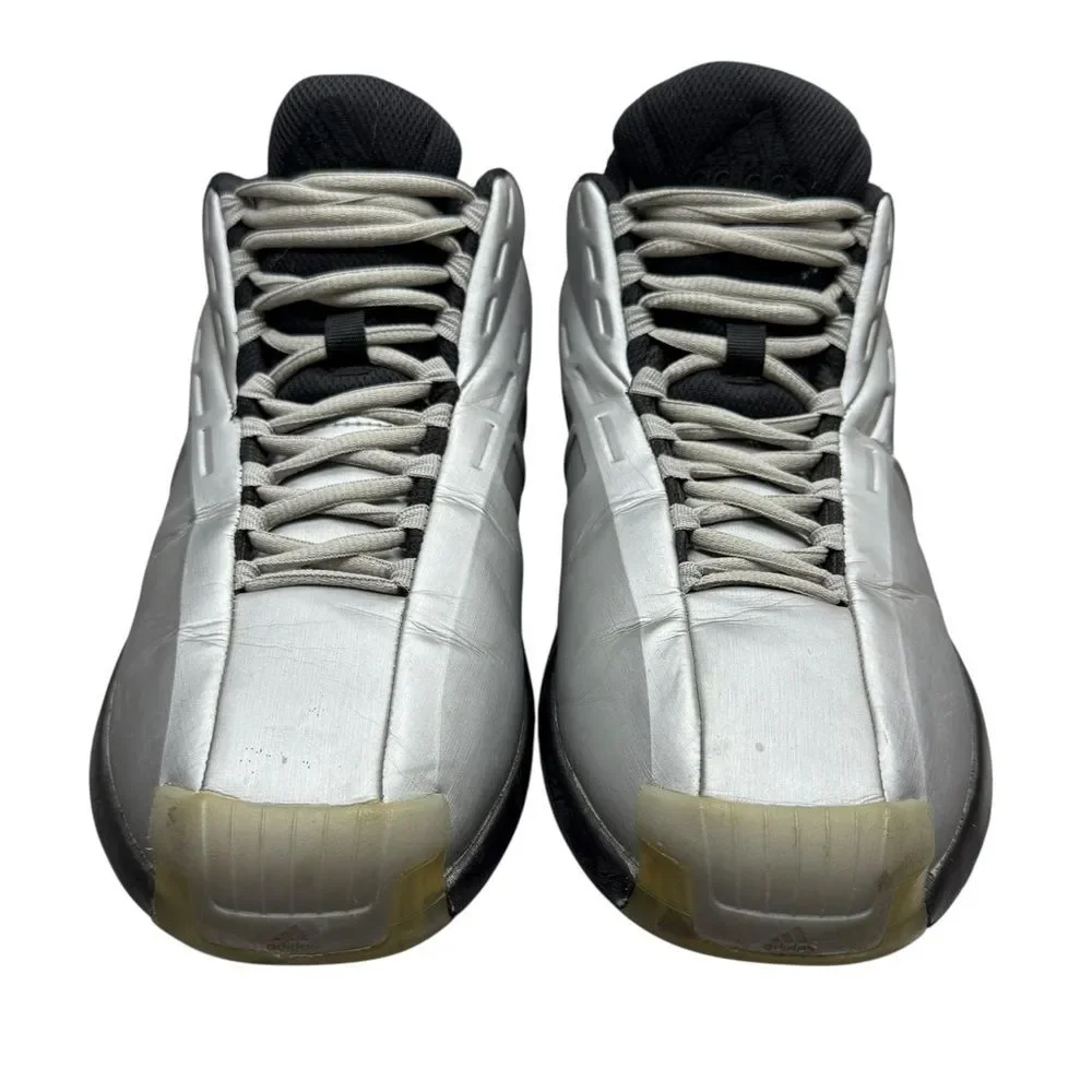 Adidas Crazy 1 Kobe Bryant C75736 Silver Basketball Sneakers Men’s Sz 9.5